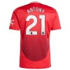 Camisola Manchester United Antony 21 Homen Equipamento 1ª 24/25